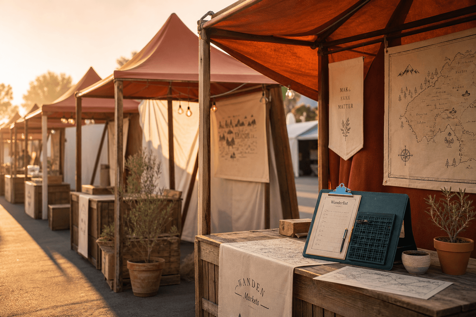 Collect booth fees at acceptance and end the vendor no-show problem